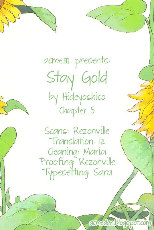 Stay Gold (Hideyoshico) Chapter 5 #1