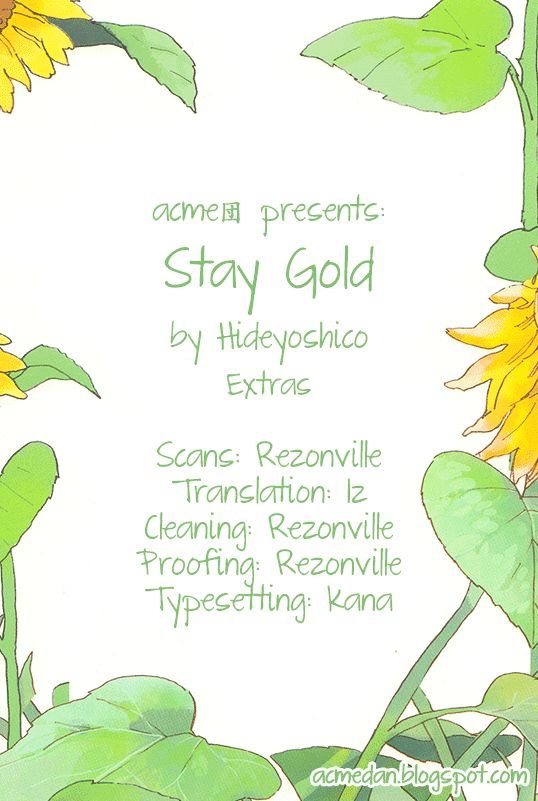 Stay Gold (Hideyoshico) Chapter 6.5 #1