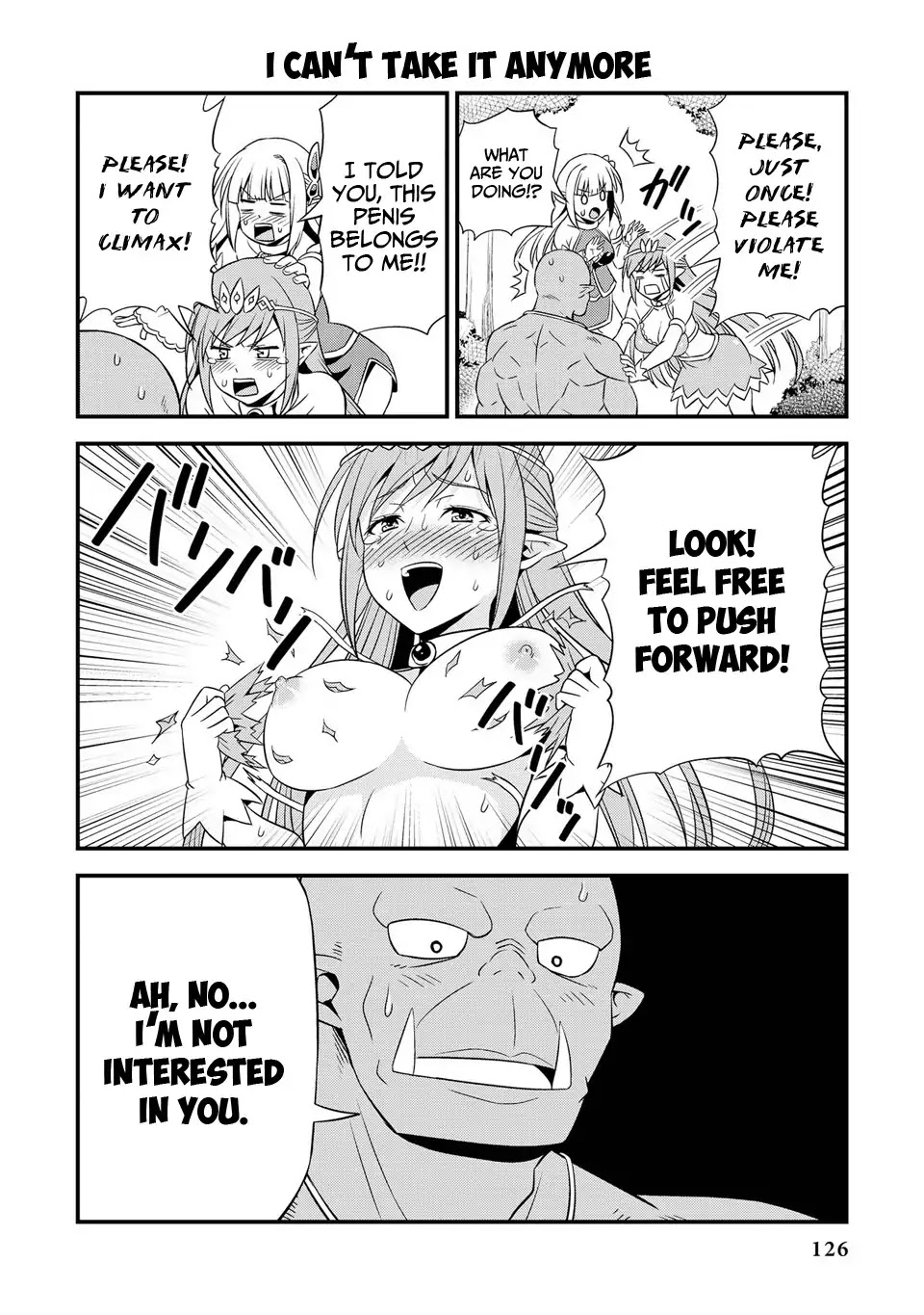 Hentai Elf To Majime Orc Chapter 8.5 #7