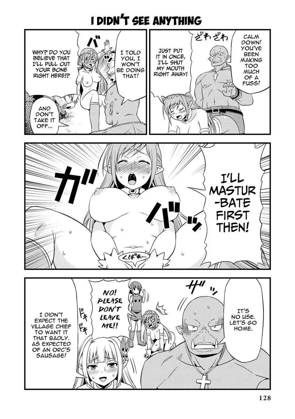 Hentai Elf To Majime Orc Chapter 8.5 #9