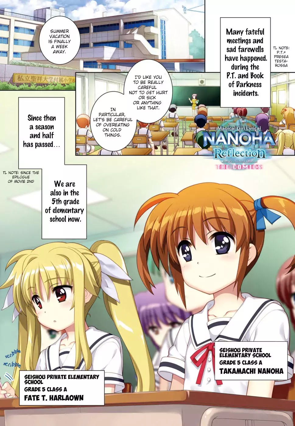 Magical Girl Lyrical Nanoha Reflection The Comics Chapter 1 #3