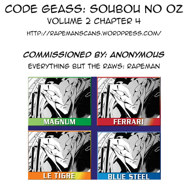 Code Geass - Soubou No Oz Chapter 4 #49