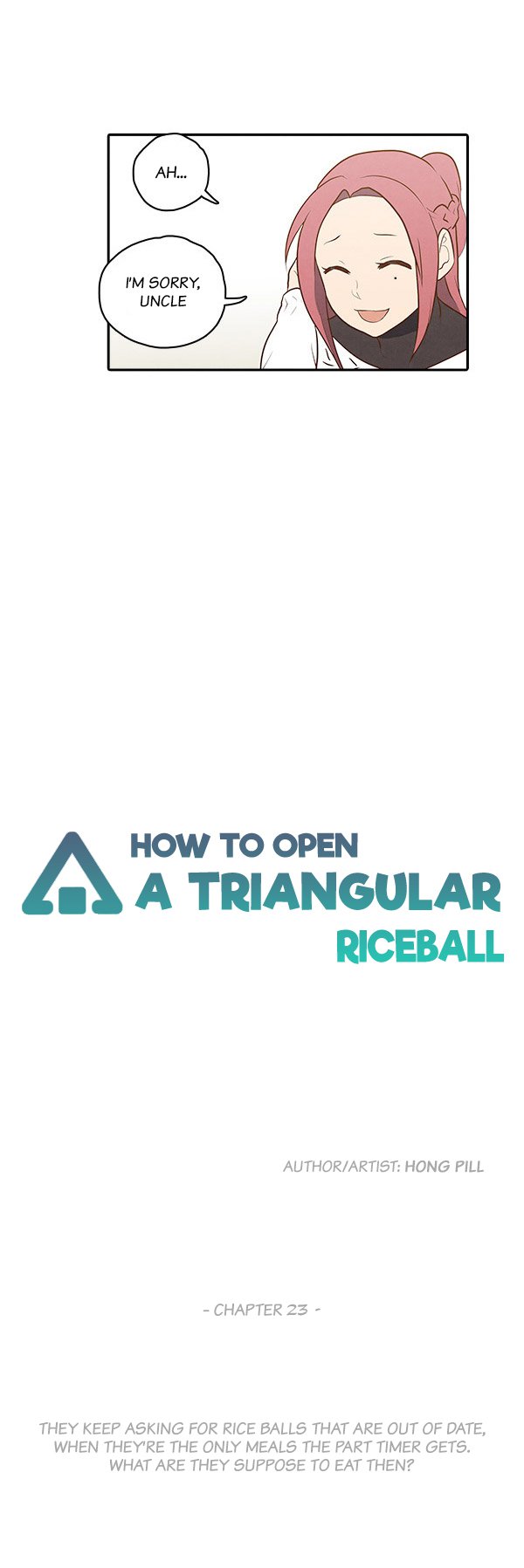 How To Open A Triangular Riceball Chapter 23 #3