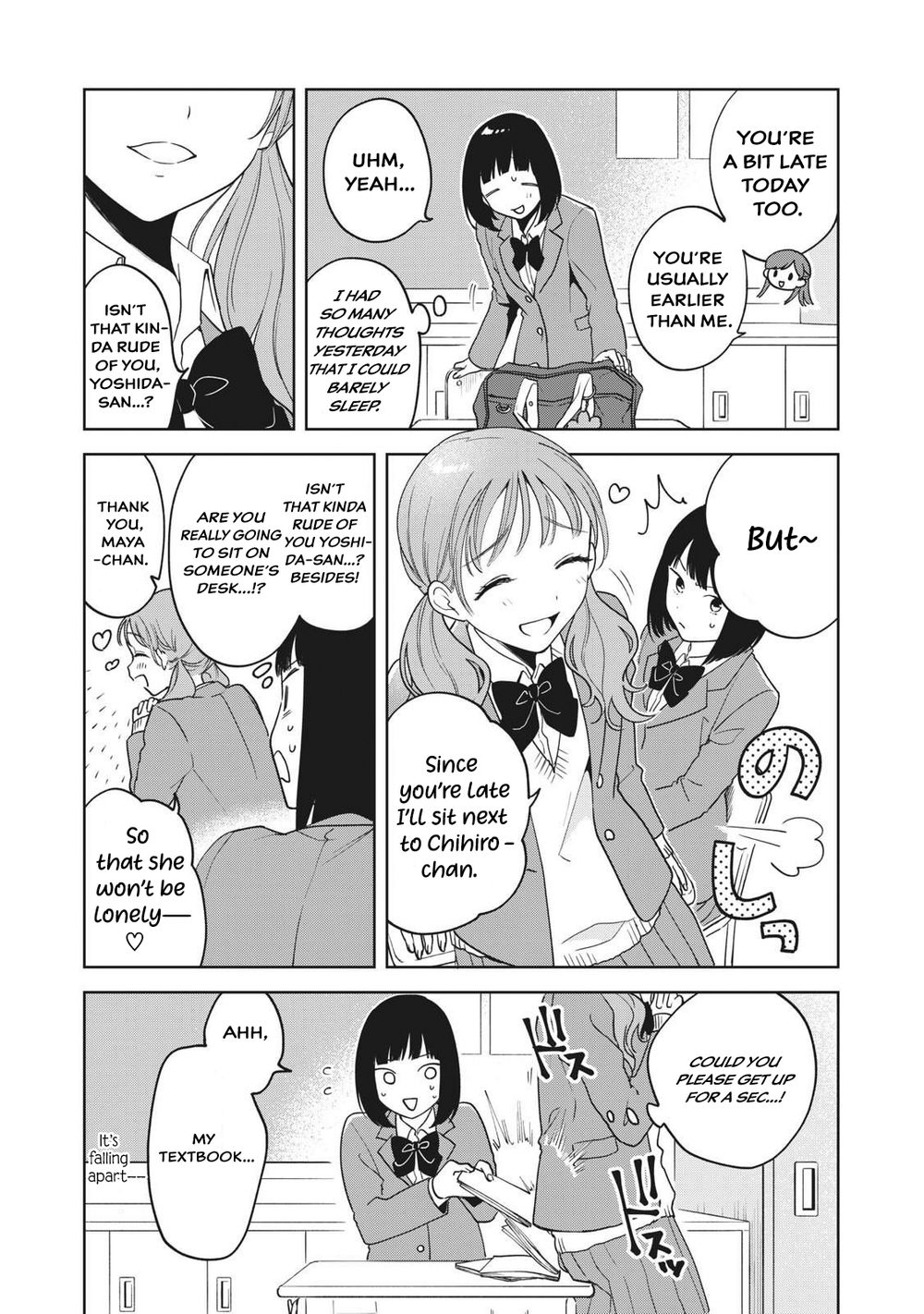 Oshi Ga Tonari De Jugyou Ni Shuuchuu Dekinai! Chapter 4 #4