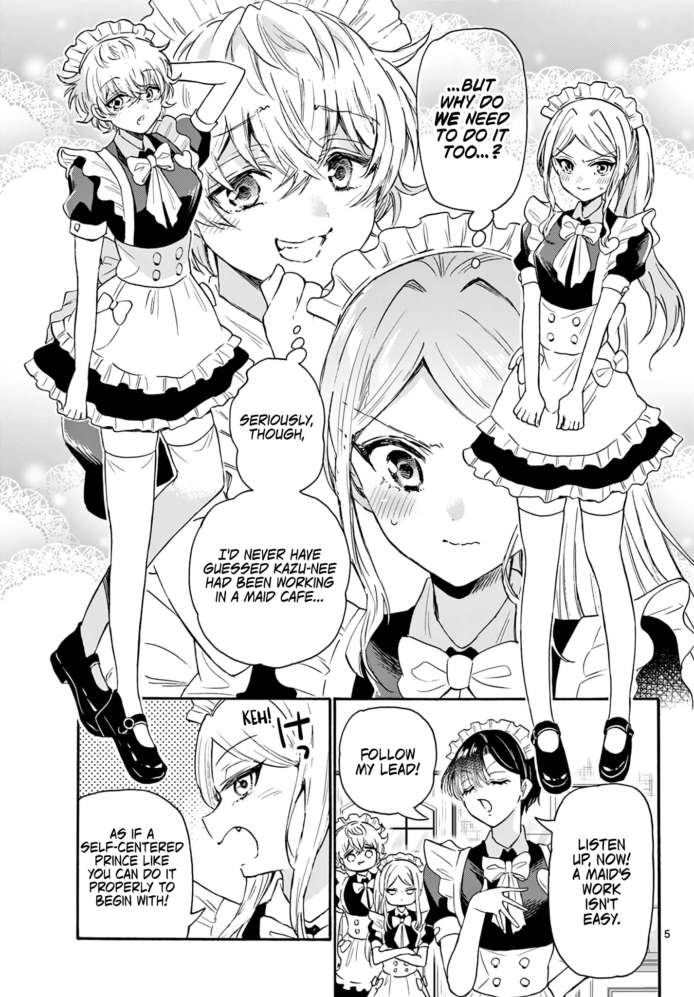 Mikadono Sanshimai Wa Angai, Choroi Chapter 64 #5