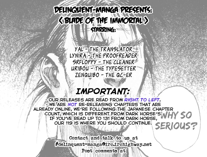 Mugen No Juunin Chapter 137 #31