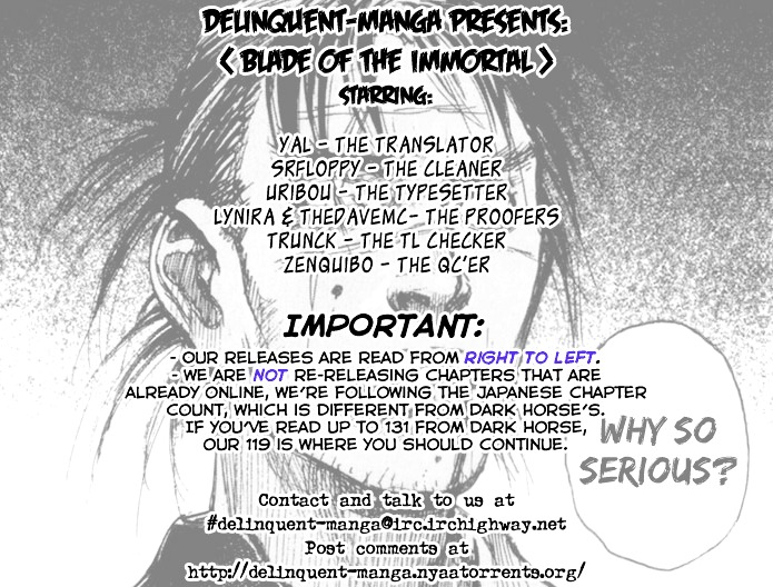 Mugen No Juunin Chapter 130 #31