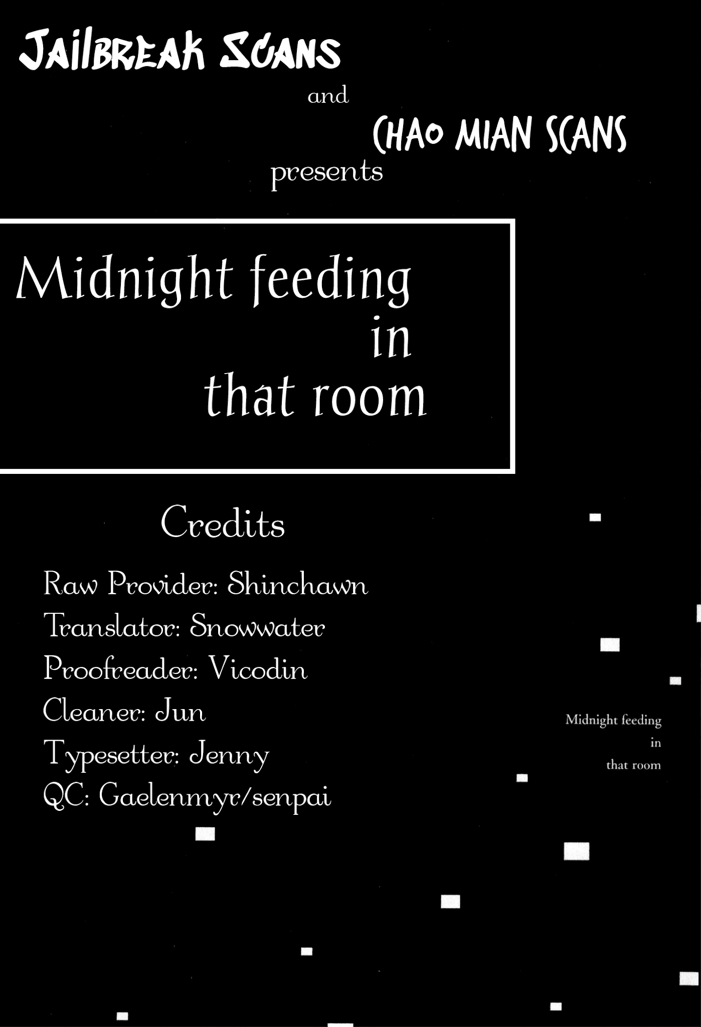 Midnight Feeding In That Room Chapter 3 #1