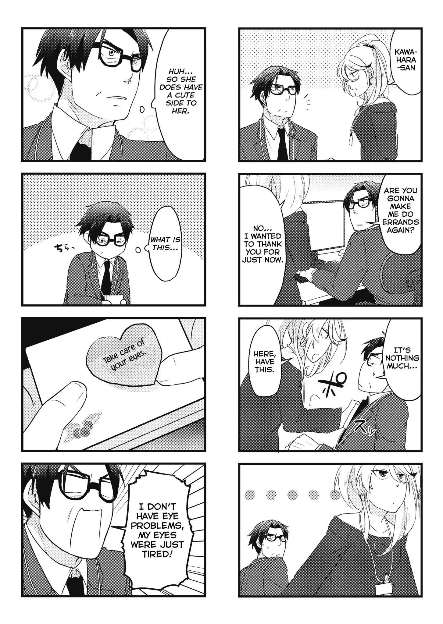 Section Manager Kawahara And His Gal Subordinate Chapter 2.2 #3