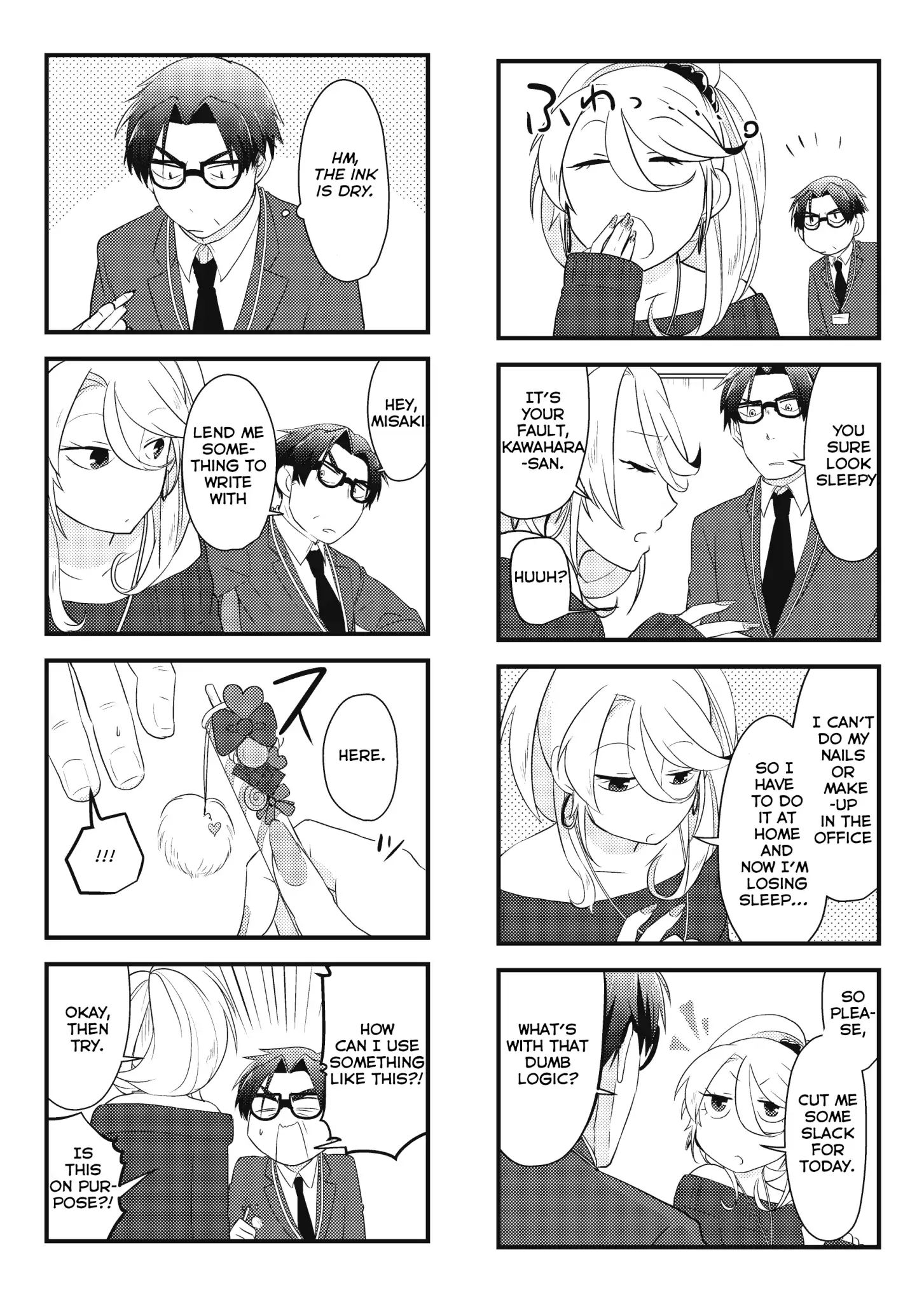 Section Manager Kawahara And His Gal Subordinate Chapter 2.1 #2