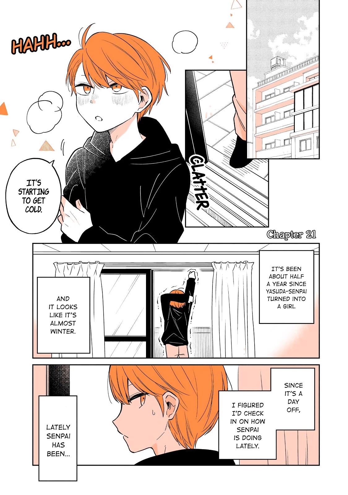 A Lazy Guy Woke Up As A Girl One Morning Chapter 21 #1