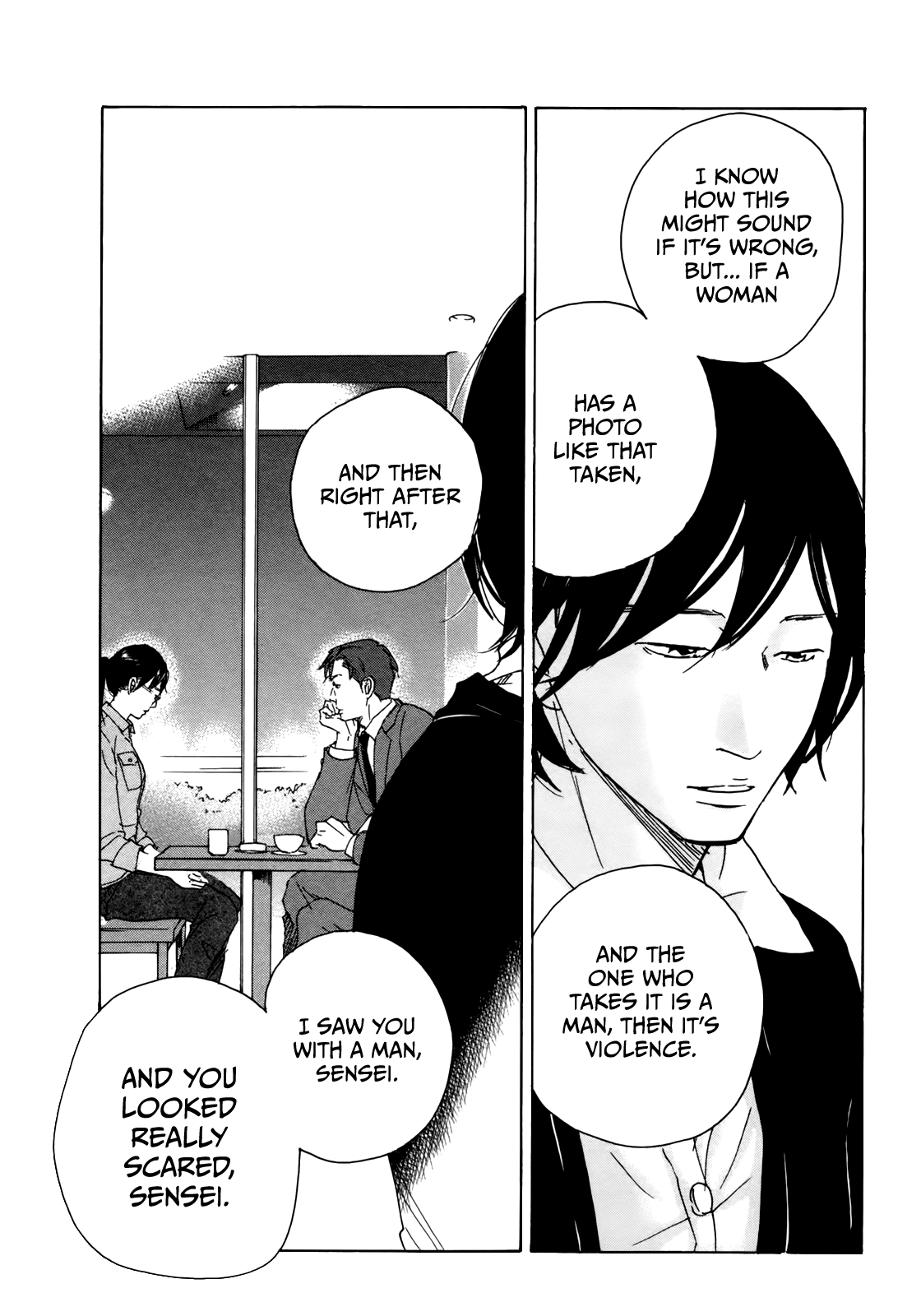 Sensei No Shiroi Uso Chapter 25 #10