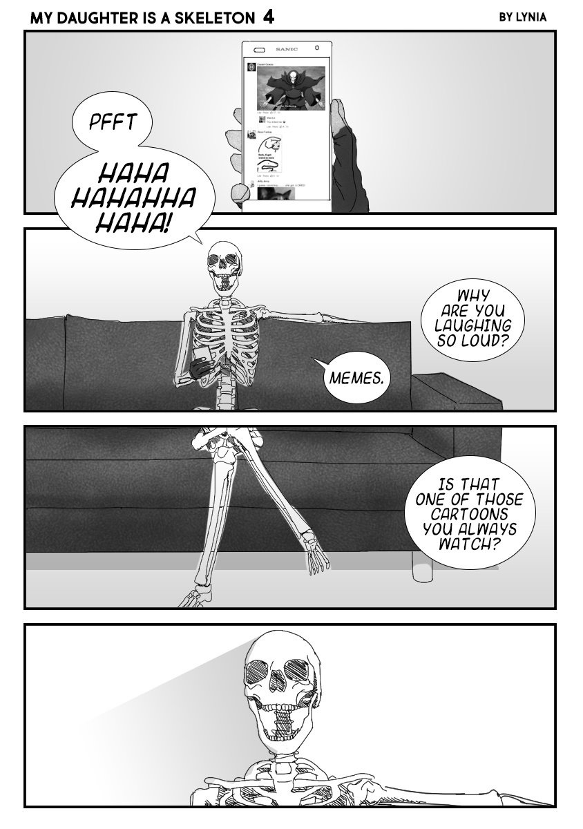 My Daughter Is A Skeleton Chapter 4 #1