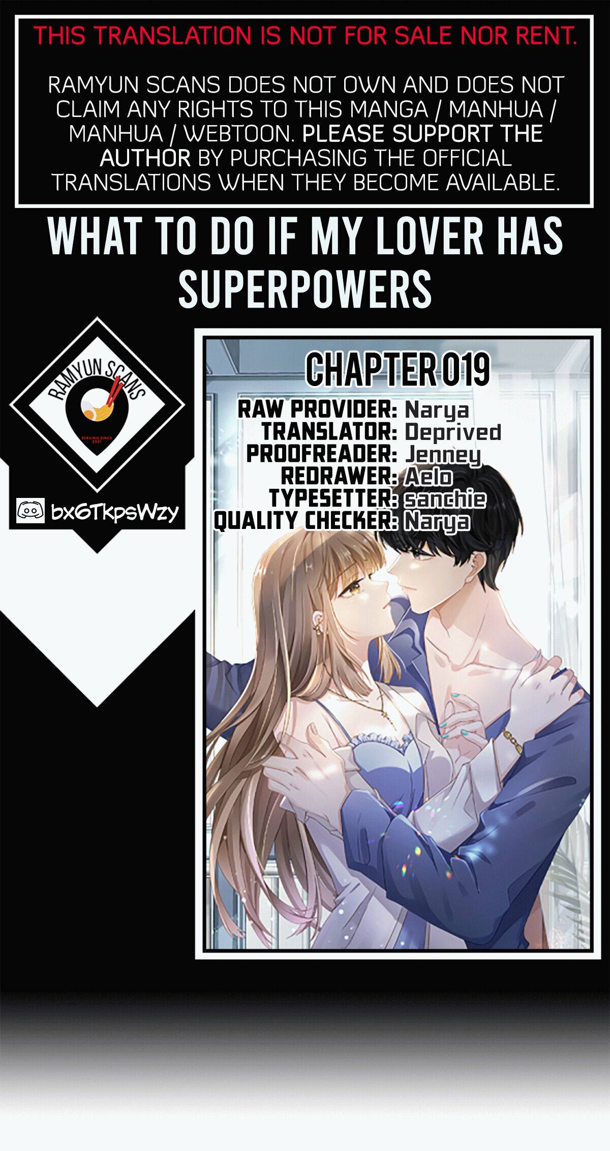 What To Do If My Lover Has Superpowers Chapter 19 #1