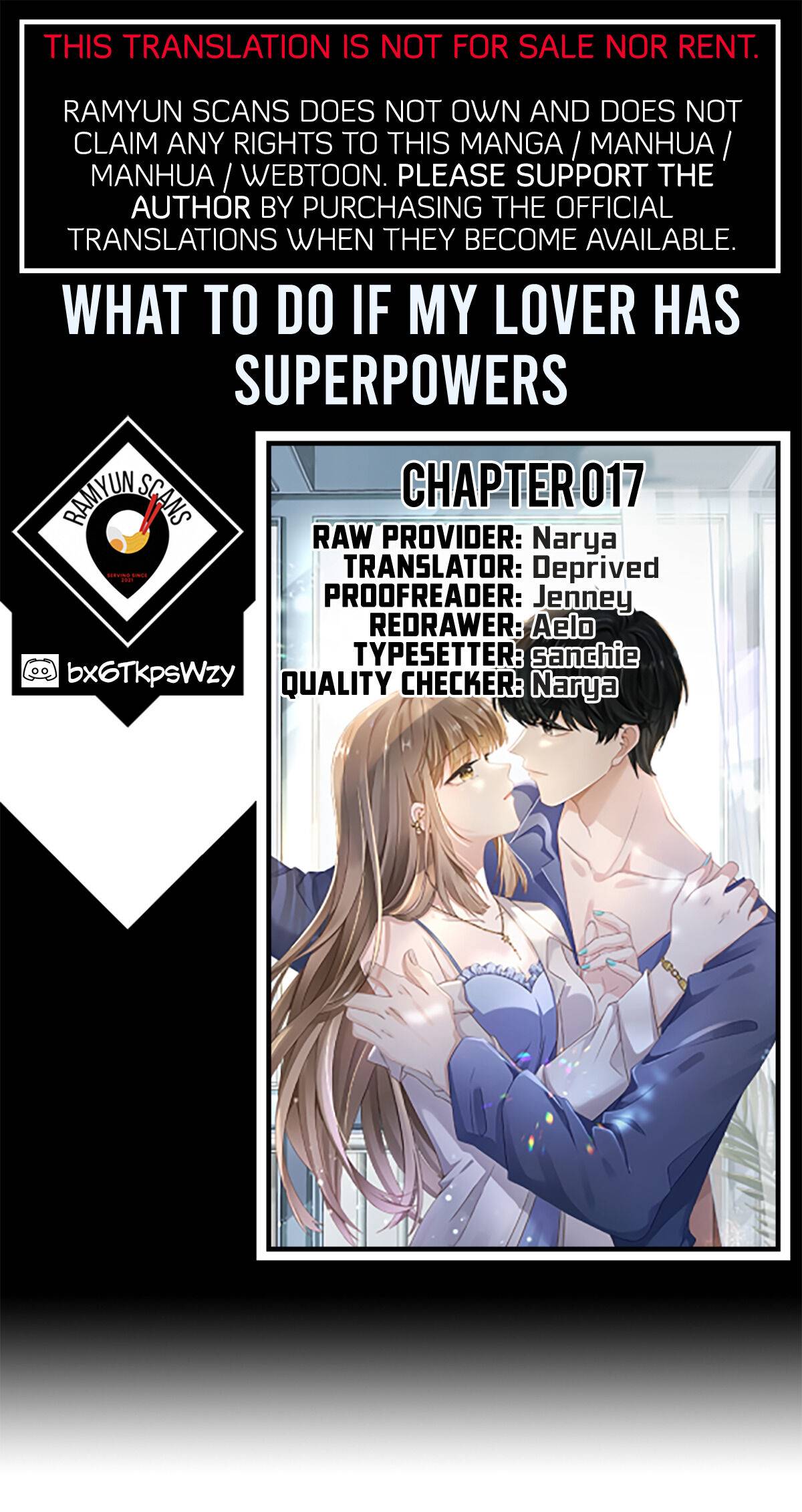 What To Do If My Lover Has Superpowers Chapter 17 #1