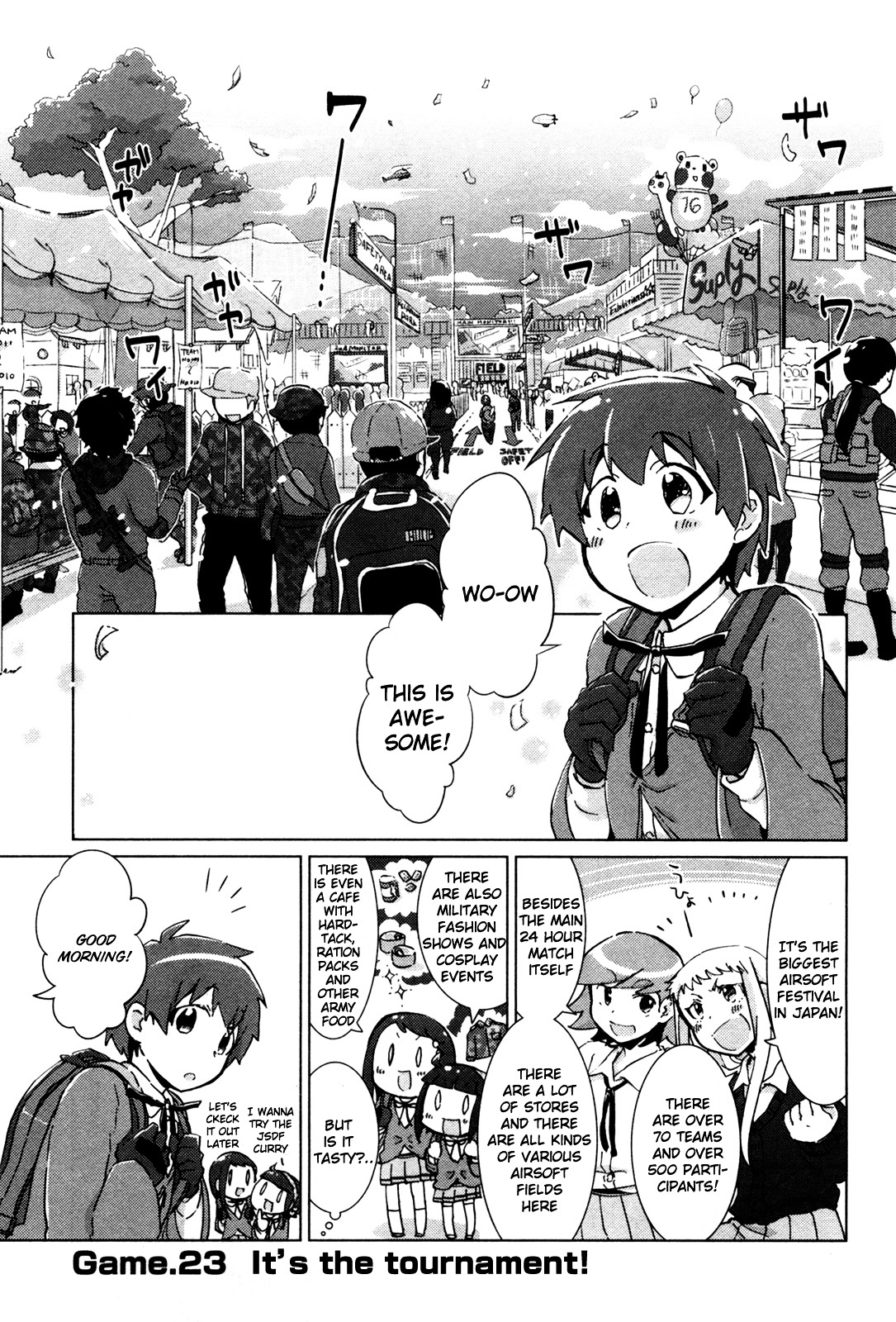 Tokurei Sochi Dantai Stella Jogakuin Koutouka C3 Bu Chapter 23 #1