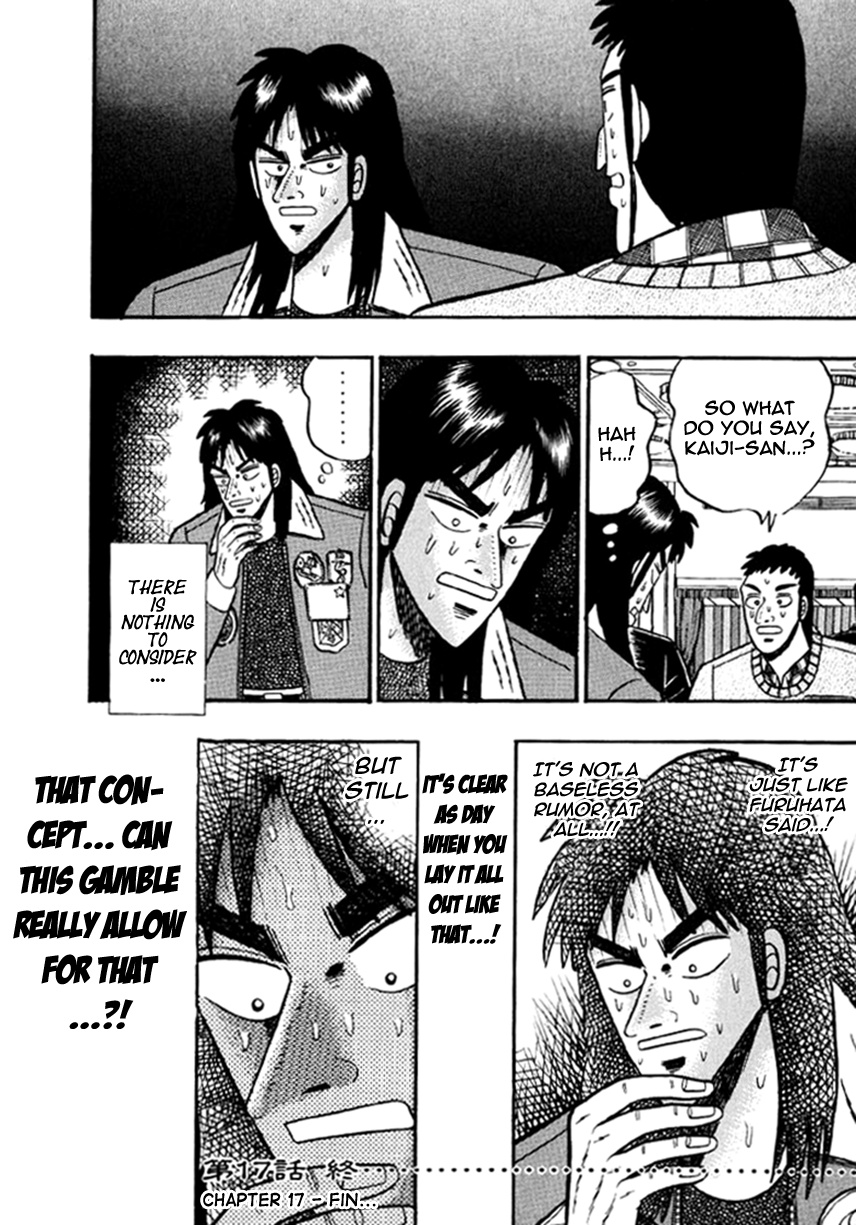 Tobaku Mokushiroku Kaiji Chapter 17 #17