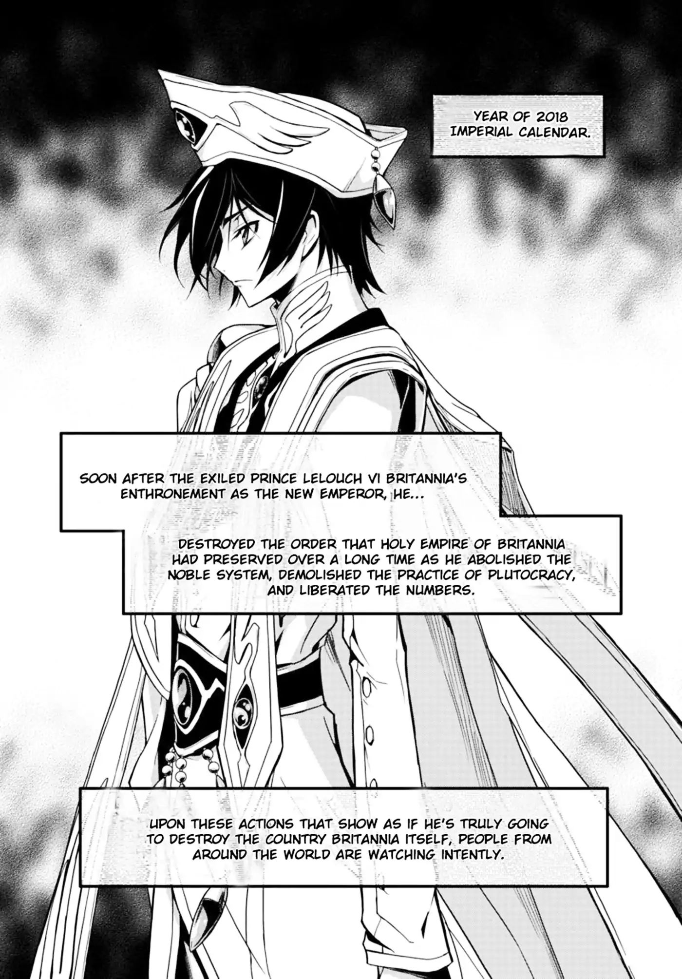 Code Geass: Lelouch Of The Rebellion Re Chapter 3 #1