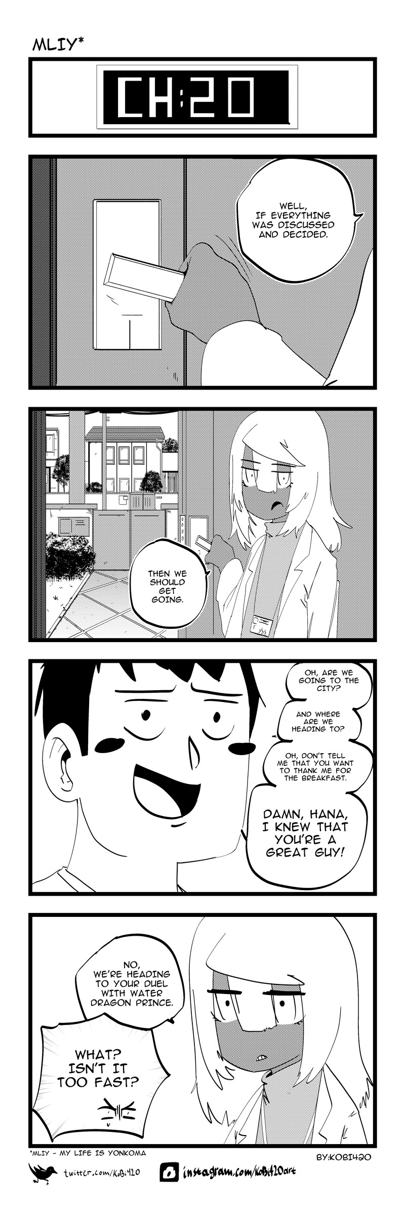 My Life Is Yonkoma Chapter 20 #1