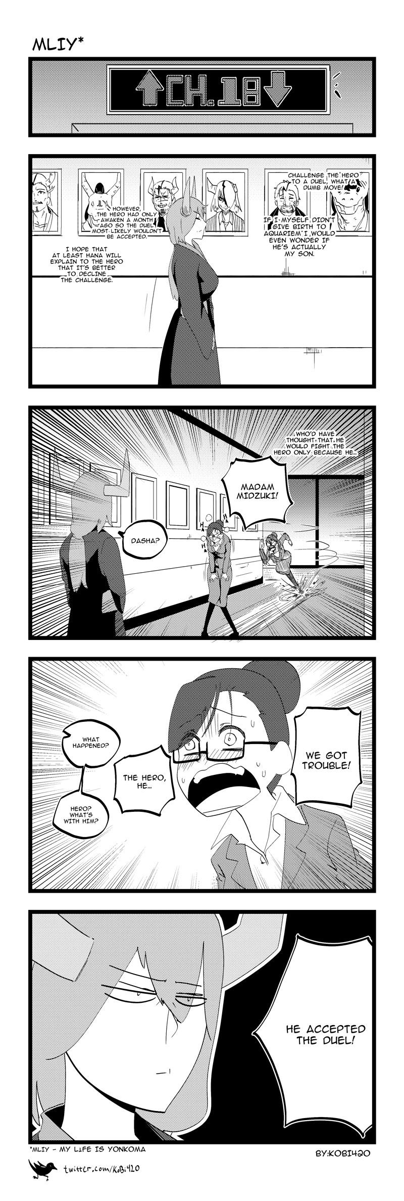 My Life Is Yonkoma Chapter 18 #1