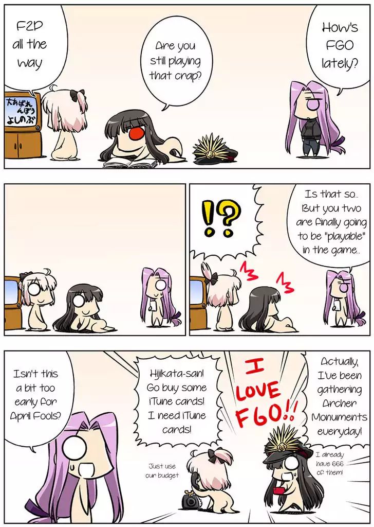 Fate/gudaguda Order Chapter 28.1 #1