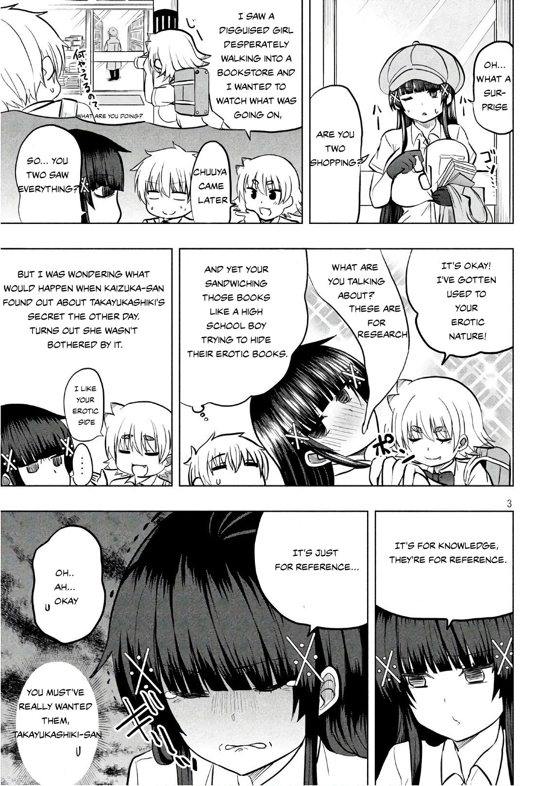 A Girl Who Is Very Well-Informed About Weird Knowledge, Takayukashiki Souko-San Chapter 25 #3