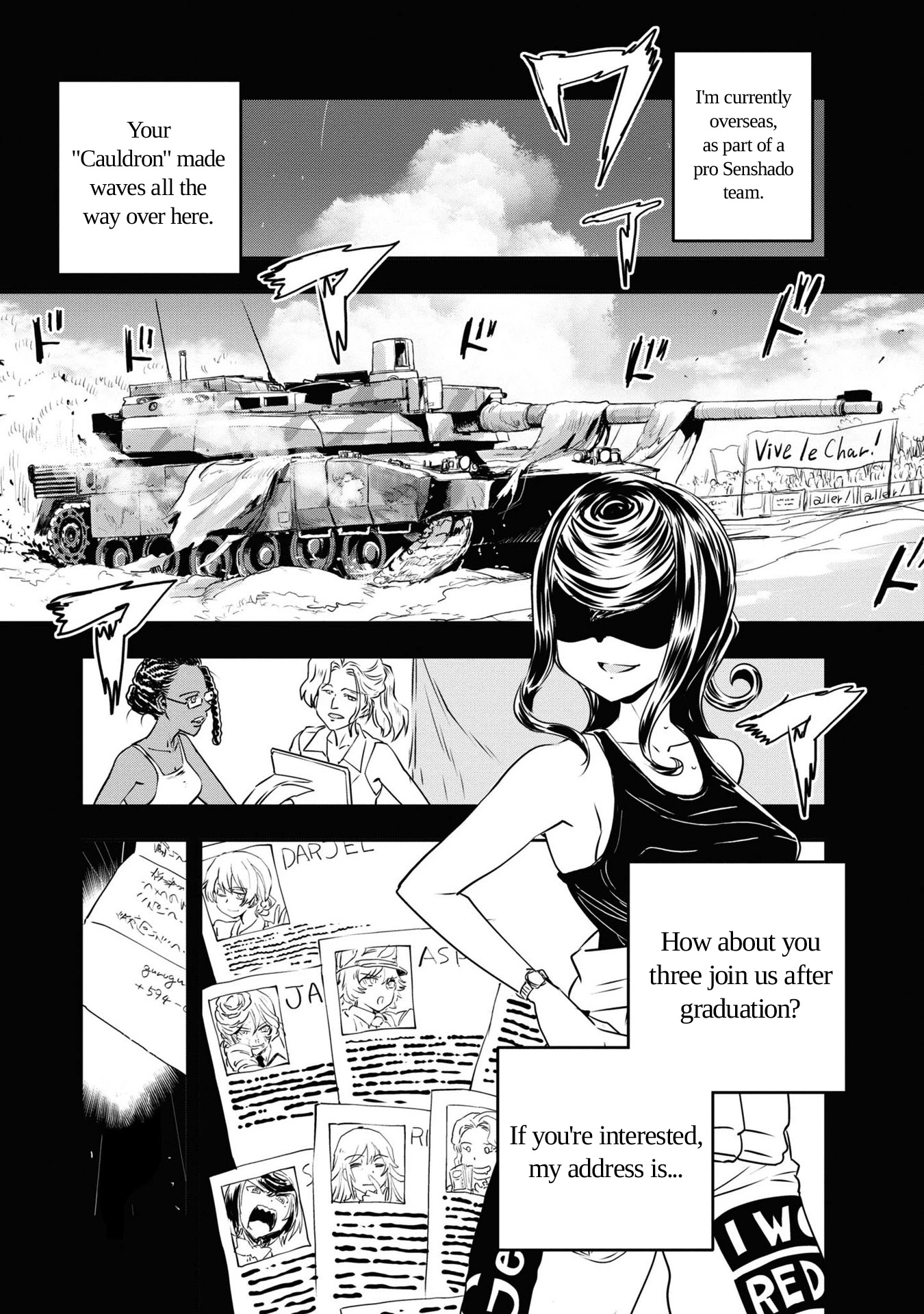 Girls & Panzer - Ribbon No Musha Chapter 64 #38