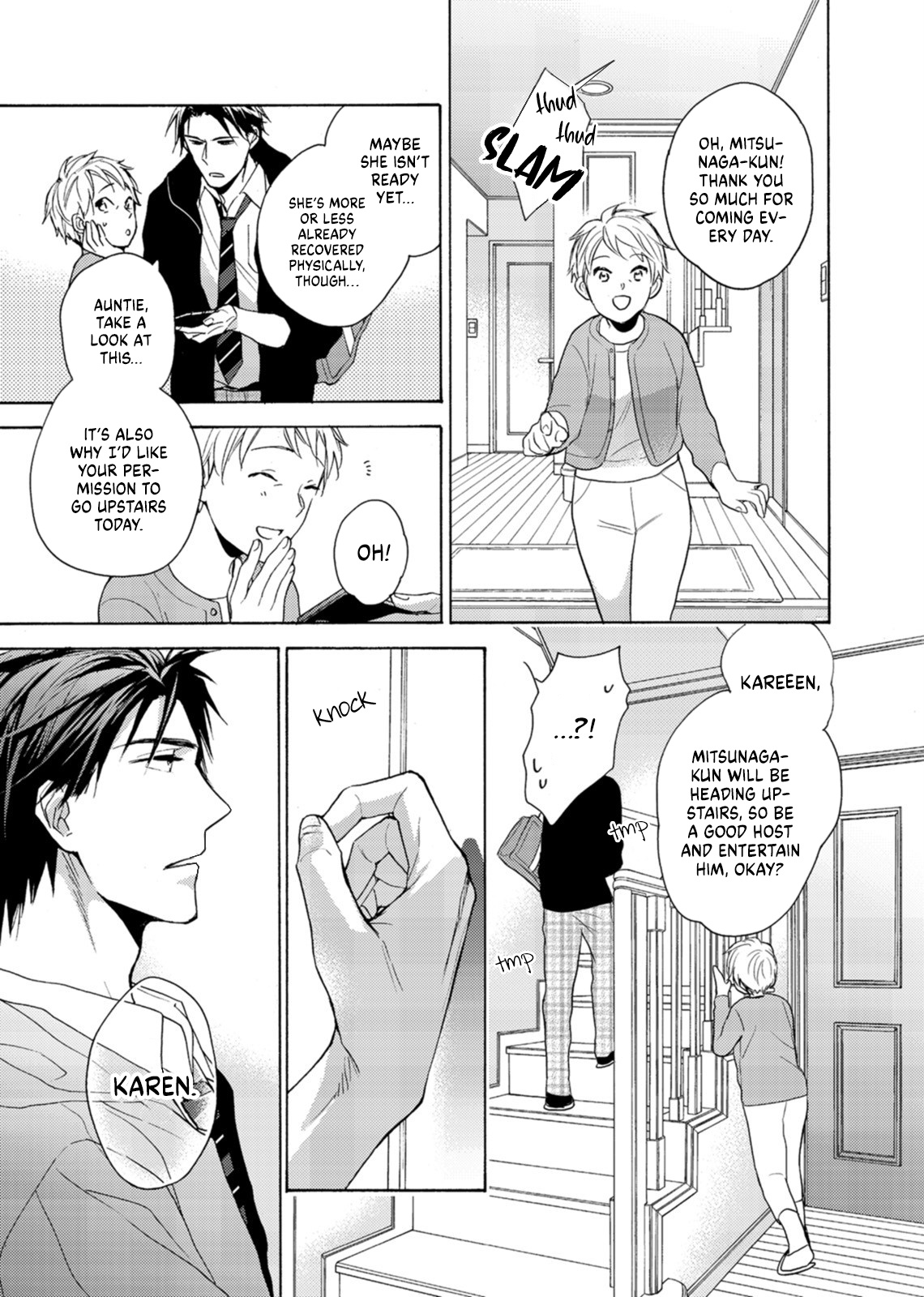 Mitsunaga Ougo Is Trying To Control Himself Chapter 3 #9