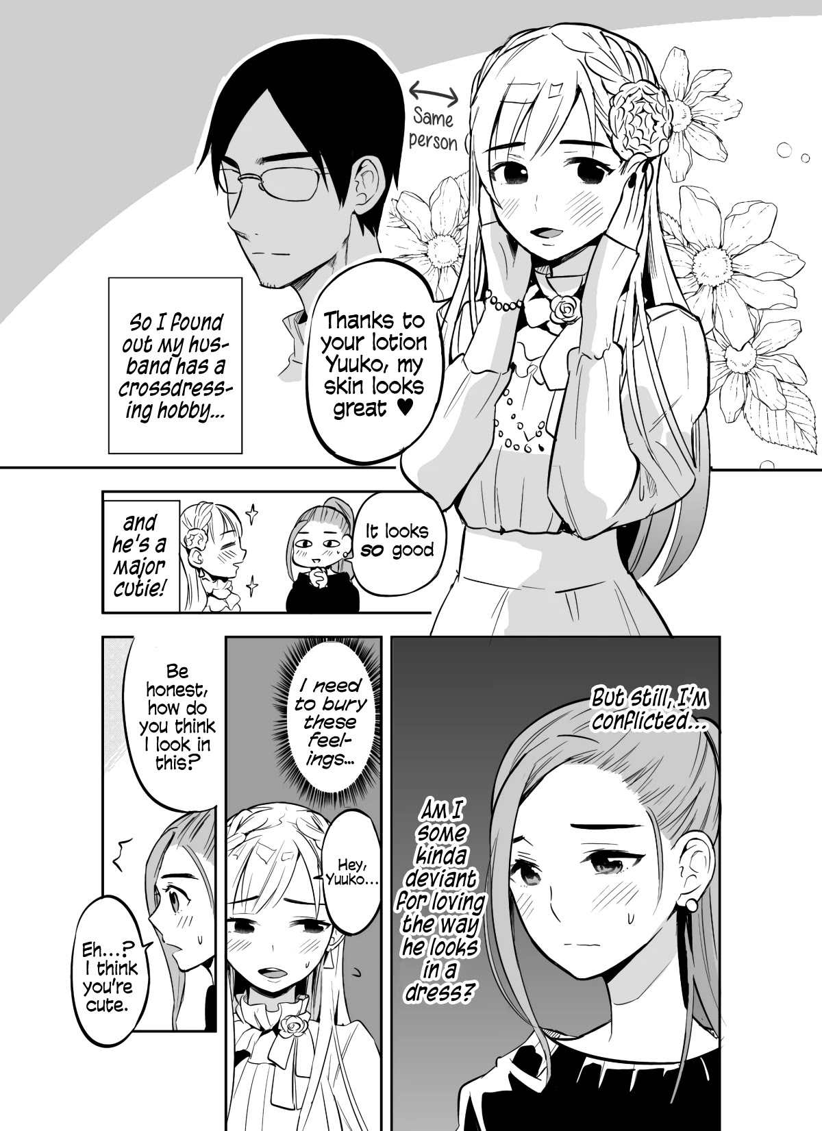 The Story Of My Husband's Cute Crossdressing Chapter 2 #1