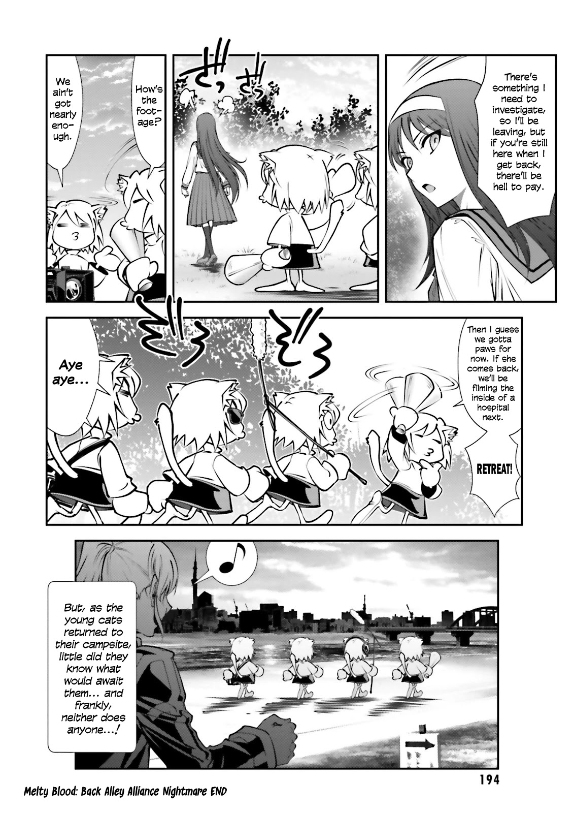 Melty Blood - Back Alley Alliance Nightmare Chapter 12 #8