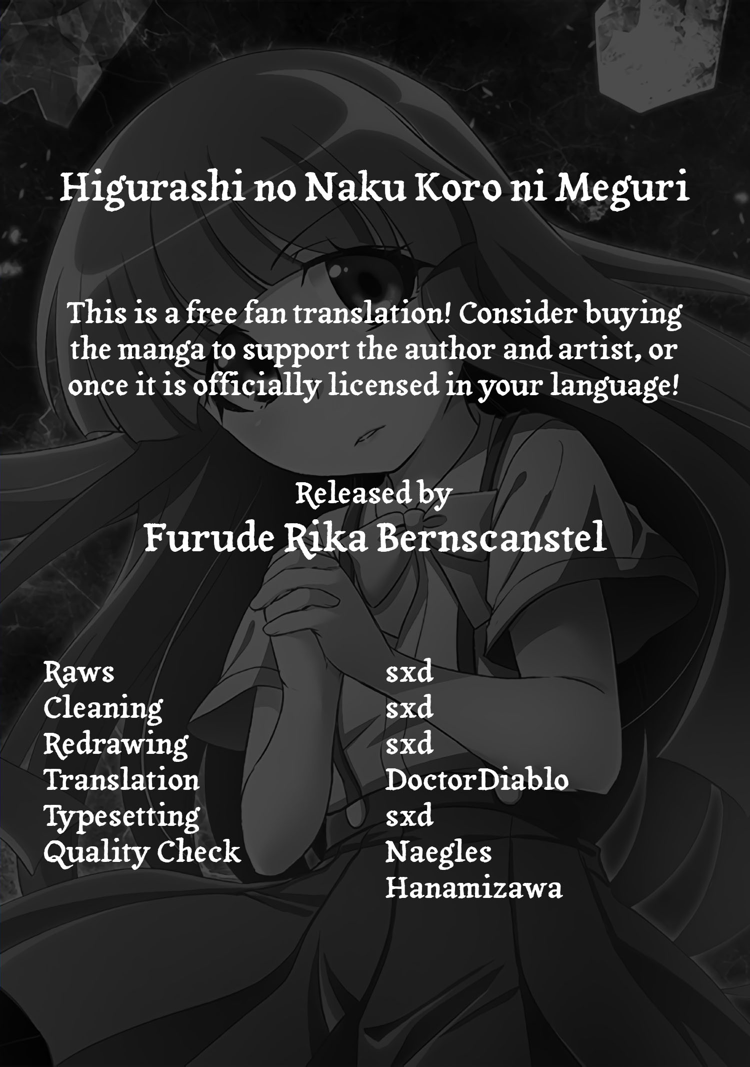 Higurashi No Naku Koro Ni Meguri Chapter 11.2 #1