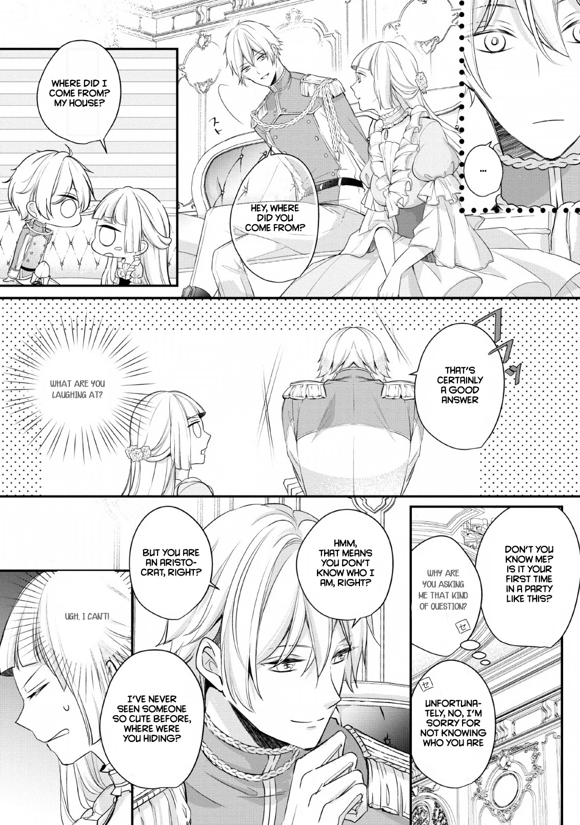 A Bellicose Lady Got Reincarnated!? ~It's An Impossibly Hard Game Where I Would Die If I Don't Fall In Love Chapter 1 #17