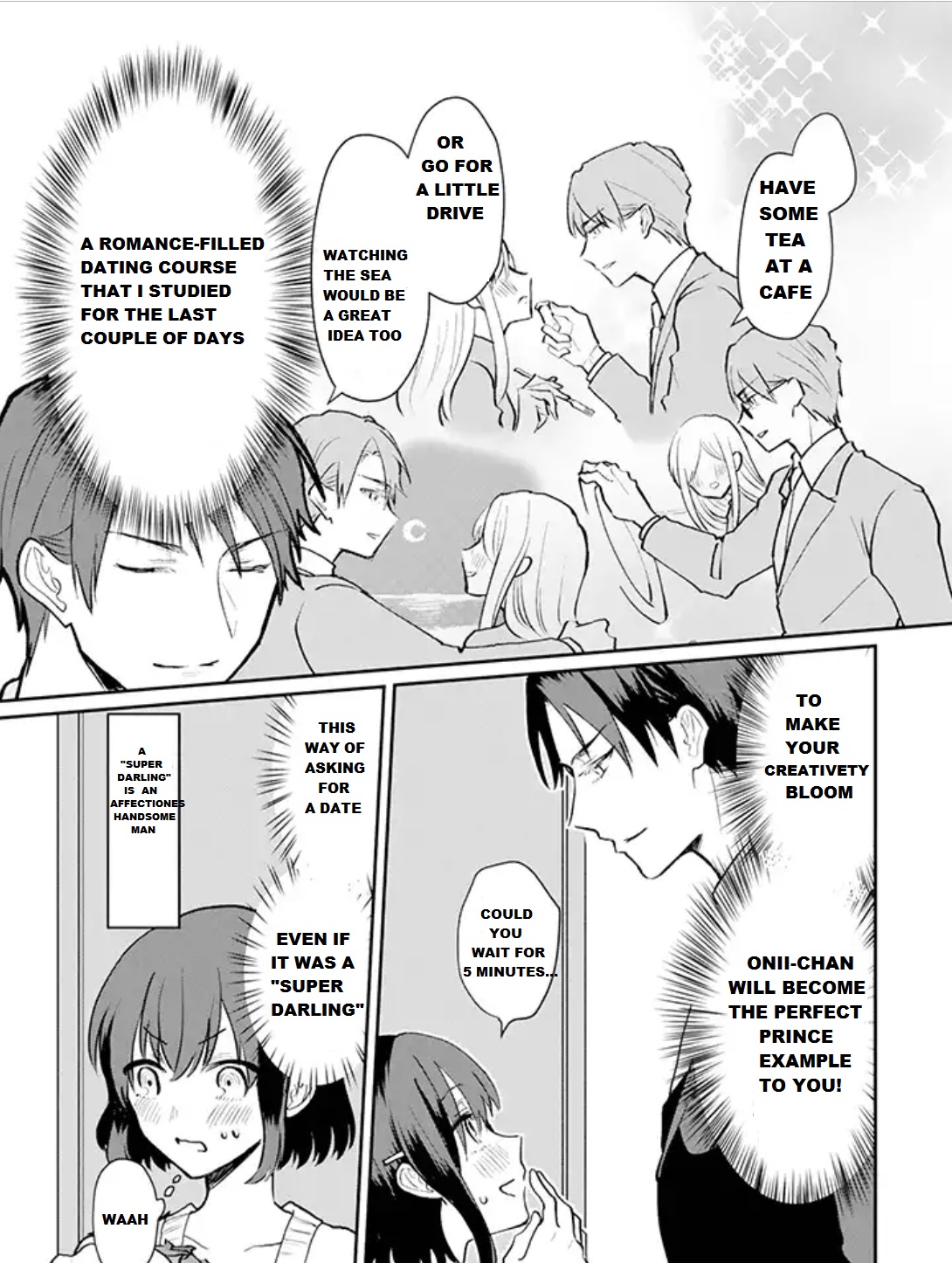 The Little Sister's Bl Manga X The Big Brother's Shoujo Manga Chapter 1 #7