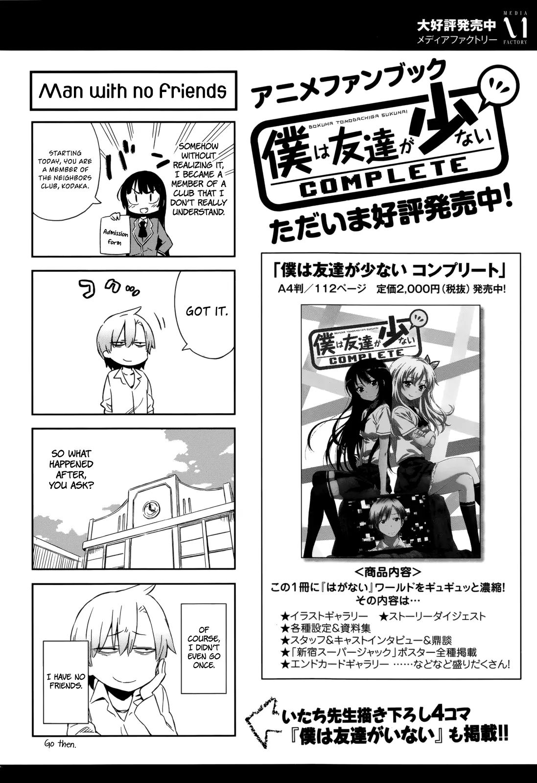 Boku Wa Tomodachi Ga Sukunai Chapter 28.5 #36