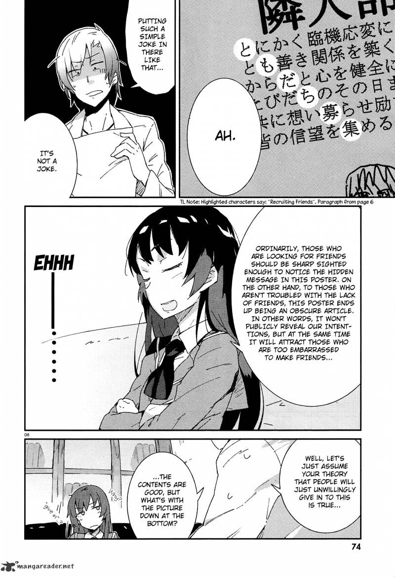 Boku Wa Tomodachi Ga Sukunai Chapter 2 #8