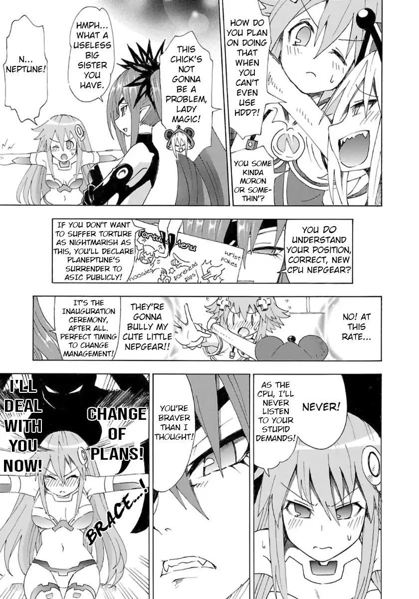 Choujigen Game Neptune - Megami Tsuushin Chapter 37 #11