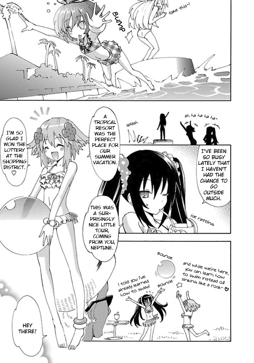 Choujigen Game Neptune - Megami Tsuushin Chapter 22 #3