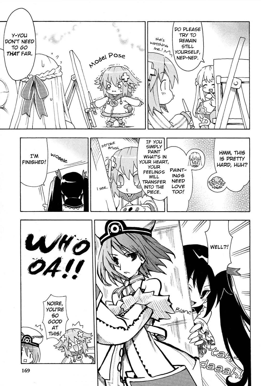 Choujigen Game Neptune - Megami Tsuushin Chapter 18.5 #3