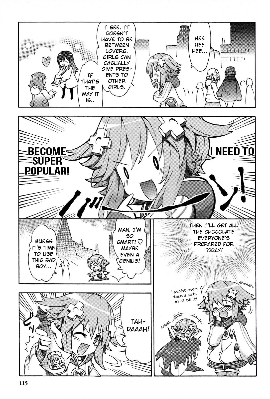 Choujigen Game Neptune - Megami Tsuushin Chapter 16 #3