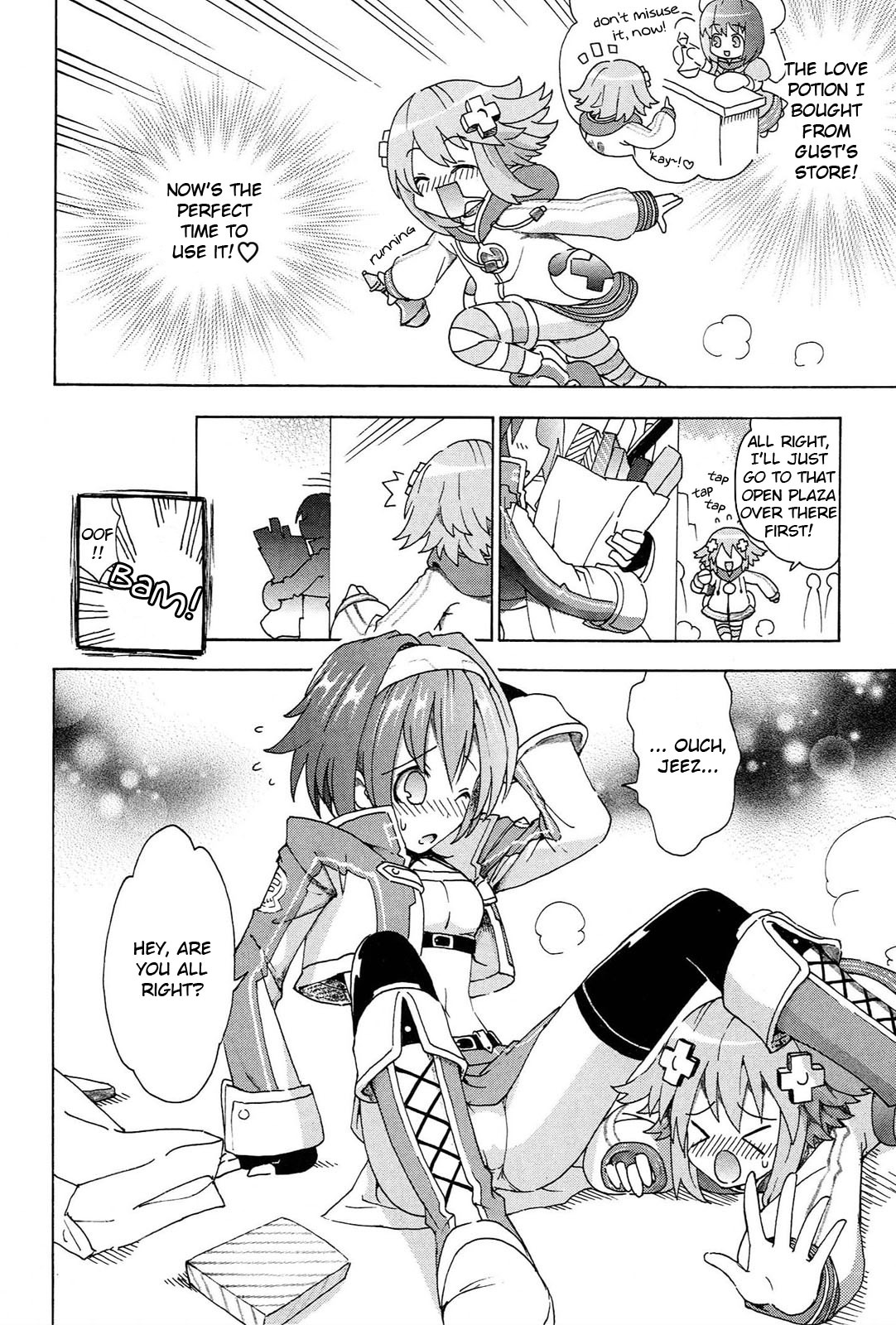 Choujigen Game Neptune - Megami Tsuushin Chapter 16 #4