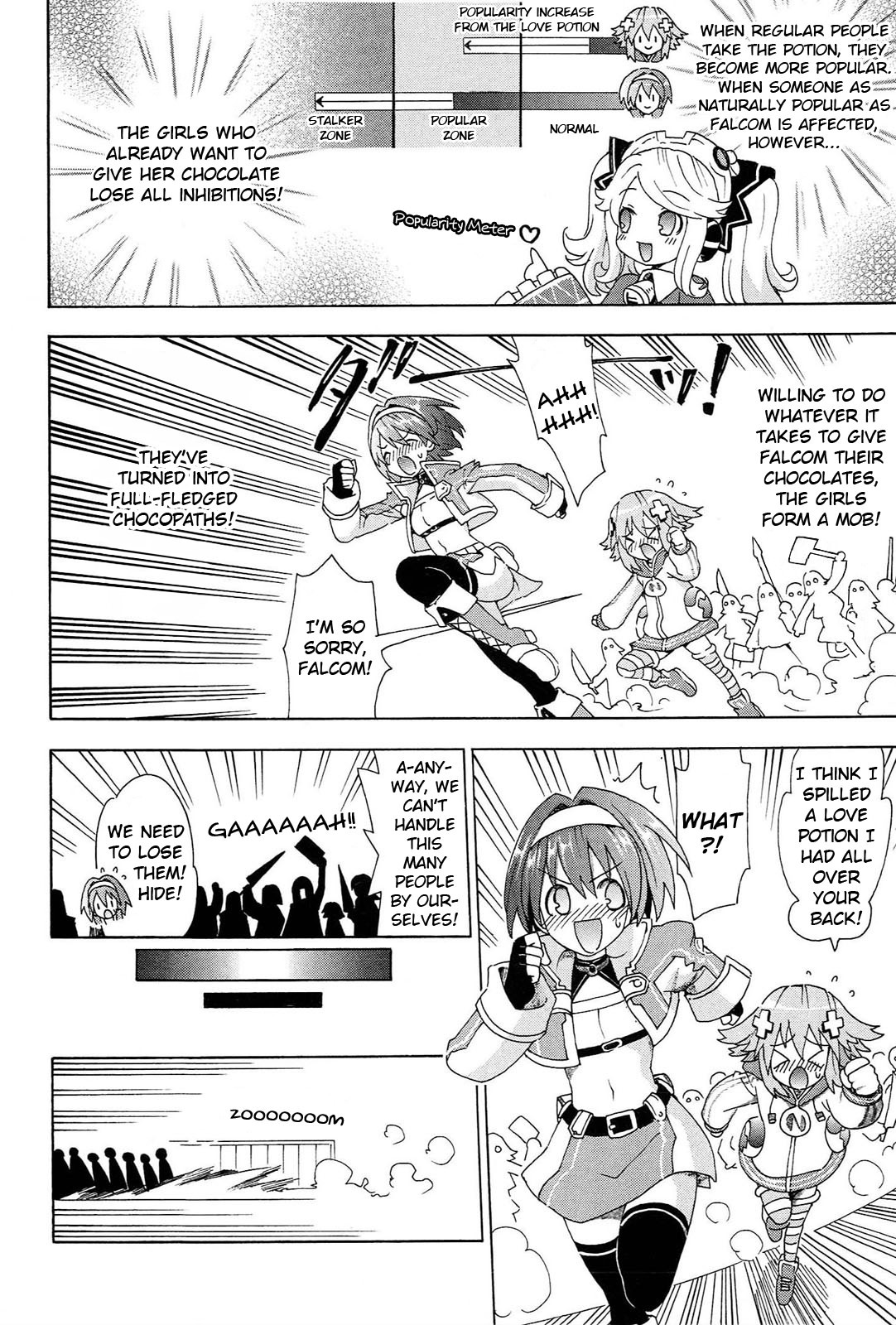 Choujigen Game Neptune - Megami Tsuushin Chapter 16 #8