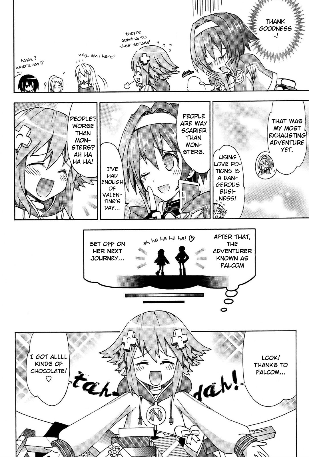 Choujigen Game Neptune - Megami Tsuushin Chapter 16 #14