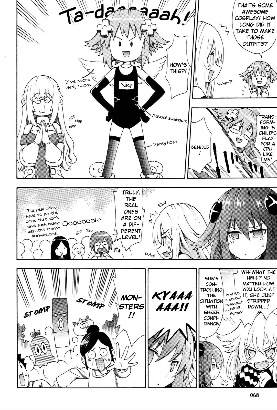 Choujigen Game Neptune - Megami Tsuushin Chapter 13 #10