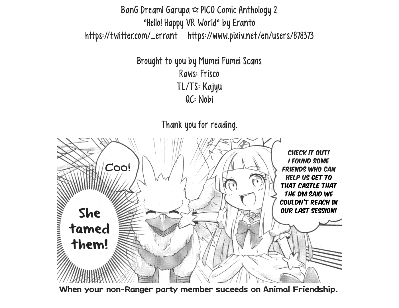 Bang Dream! Girls Band Party!☆Pico Comic Anthology Chapter 28 #9