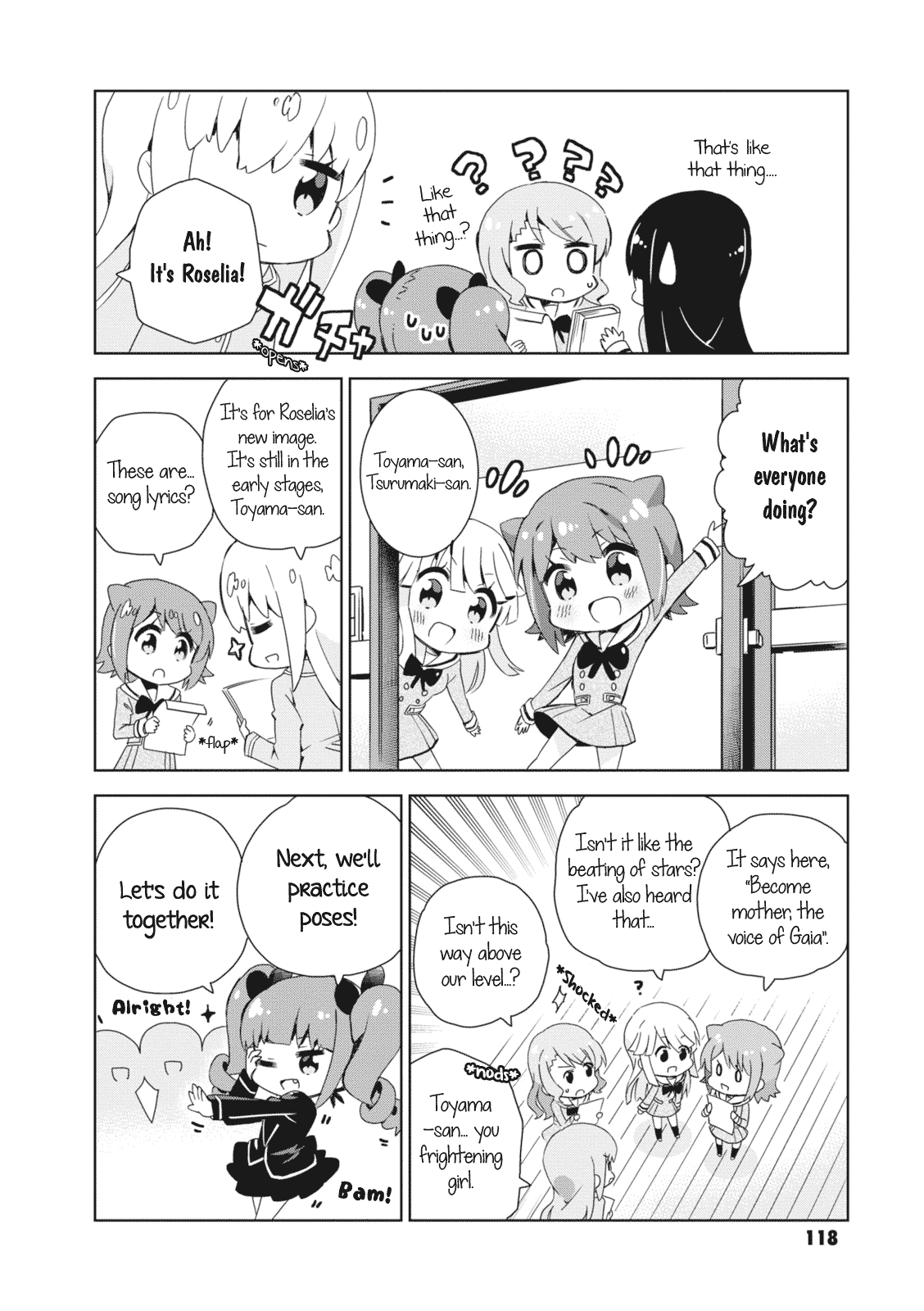 Bang Dream! Girls Band Party!☆Pico Comic Anthology Chapter 14 #4