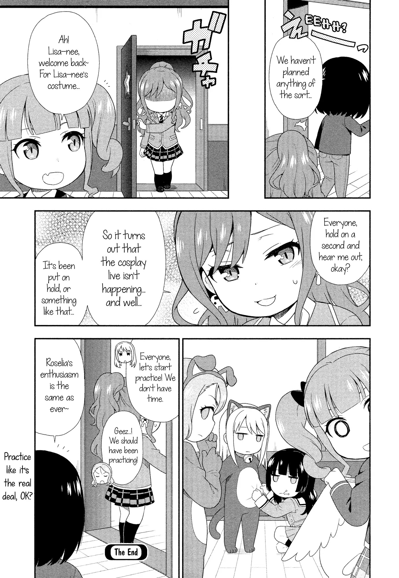 Bang Dream! Girls Band Party!☆Pico Comic Anthology Chapter 4 #8