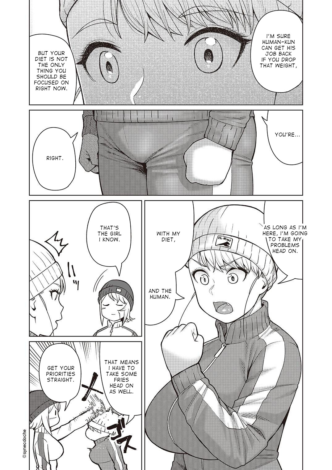 Elf-San Wa Yaserarenai. Chapter 46 #5