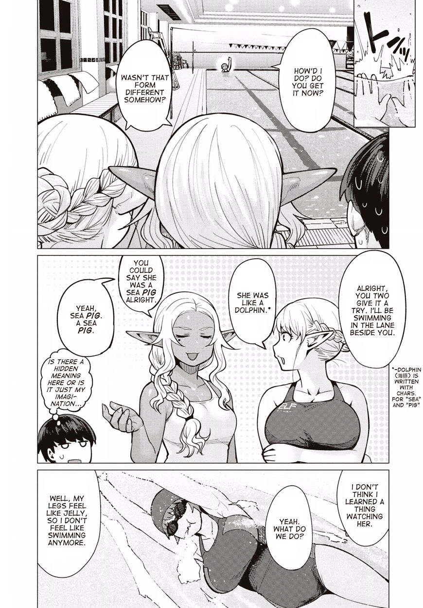 Elf-San Wa Yaserarenai. Chapter 7 #24