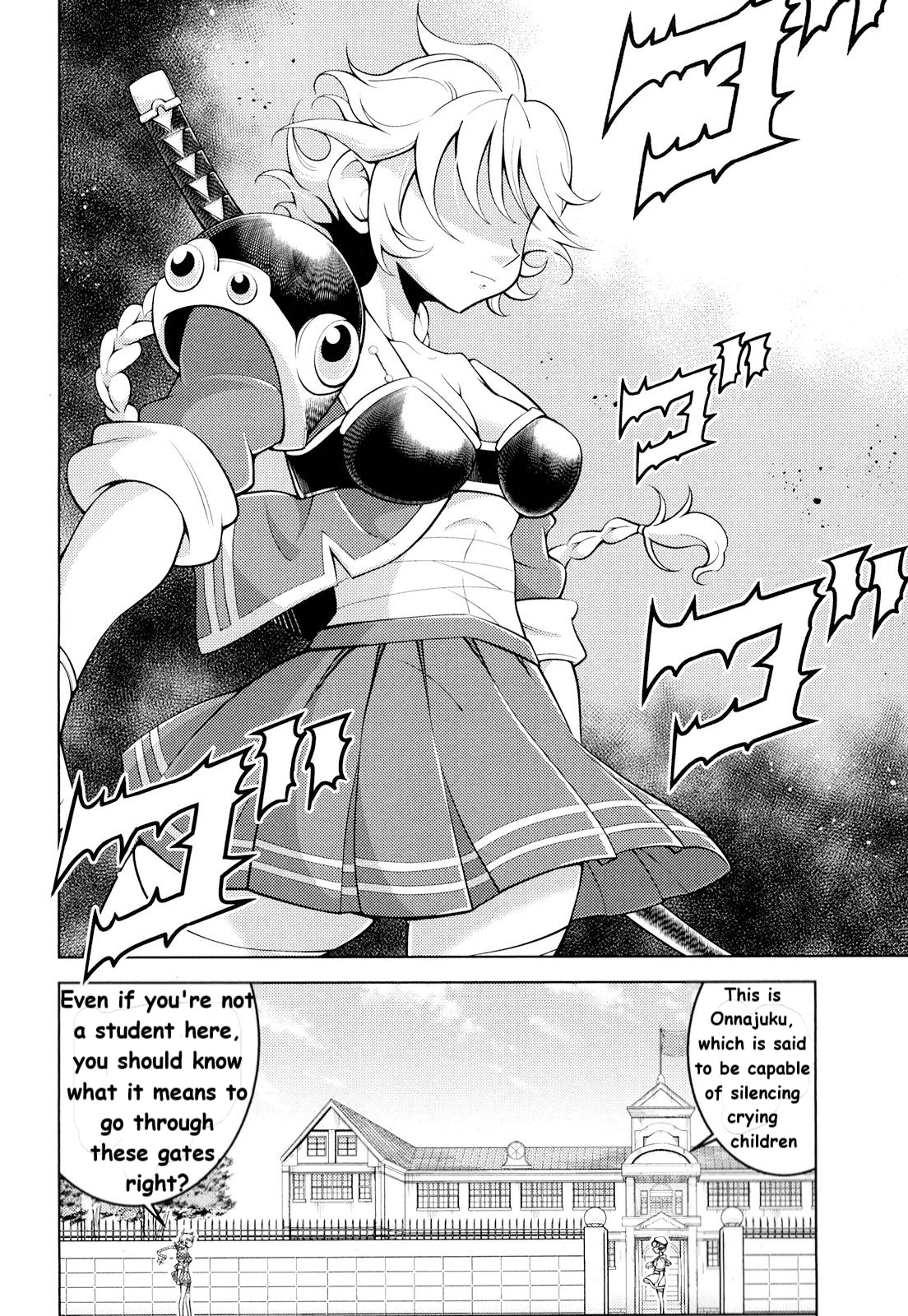 Otokojuku Side Story: Crimson!! Women's Private School Chapter 6 #9