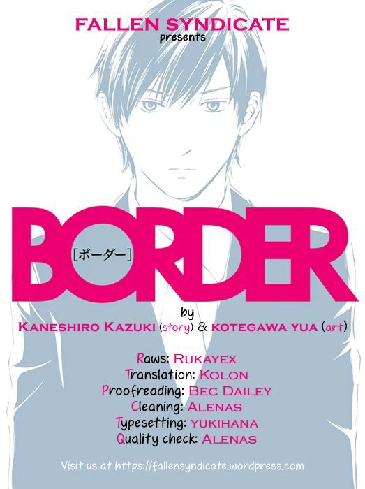 Border (Kotegawa Yua) Chapter 2 #1